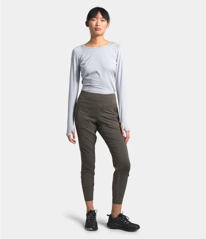 Womens Paramount Hybrid HighRise Tight New Taupe The North Face Leggings