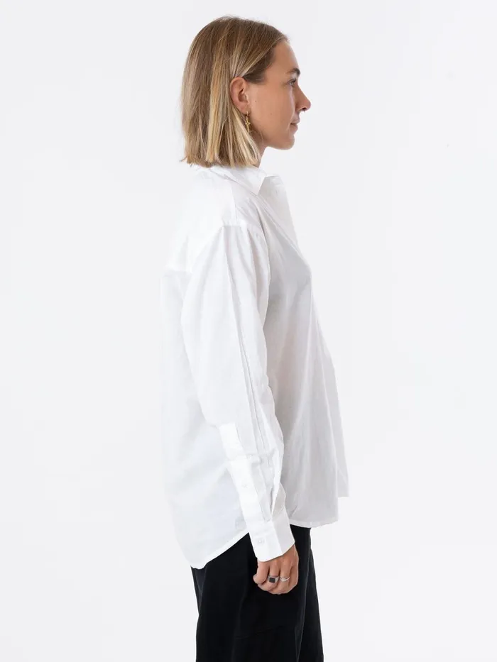 Womens Parker Shirt White Thrills Tops and Tees