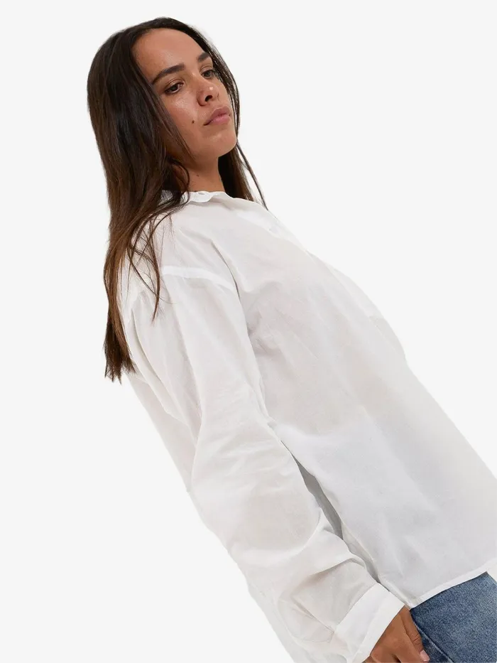 Womens Parker Shirt White Thrills Tops and Tees