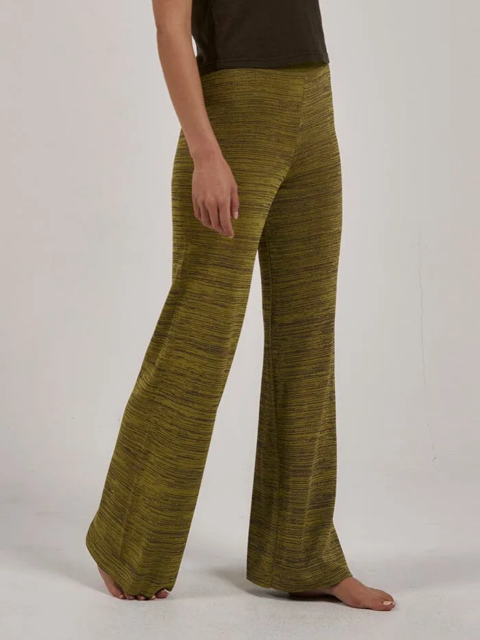 Womens Reaction Knit Pant Antique Moss Thrills Pants