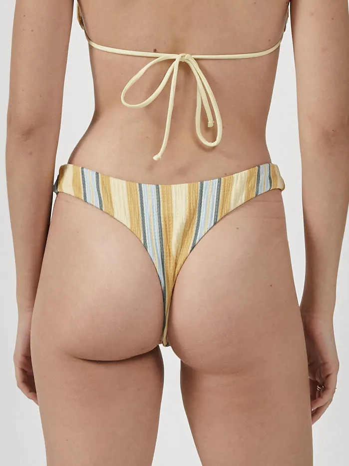 Womens Salon Thong Bikini Bottom Citrus Thrills Swim