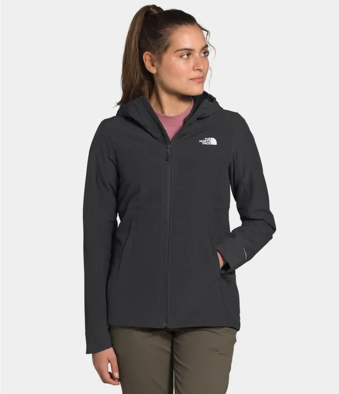 Womens Shelbe Raschel Hoodie Asphalt Grey The North Face Fleece