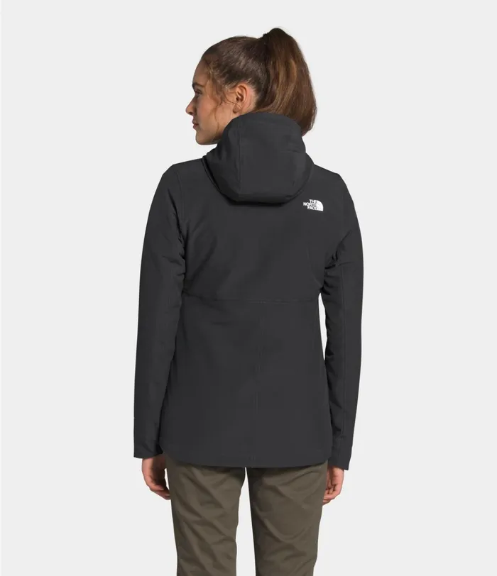 Womens Shelbe Raschel Hoodie Asphalt Grey The North Face Fleece