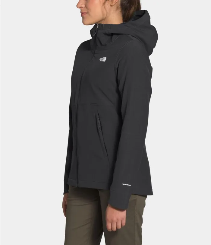 Womens Shelbe Raschel Hoodie Asphalt Grey The North Face Fleece