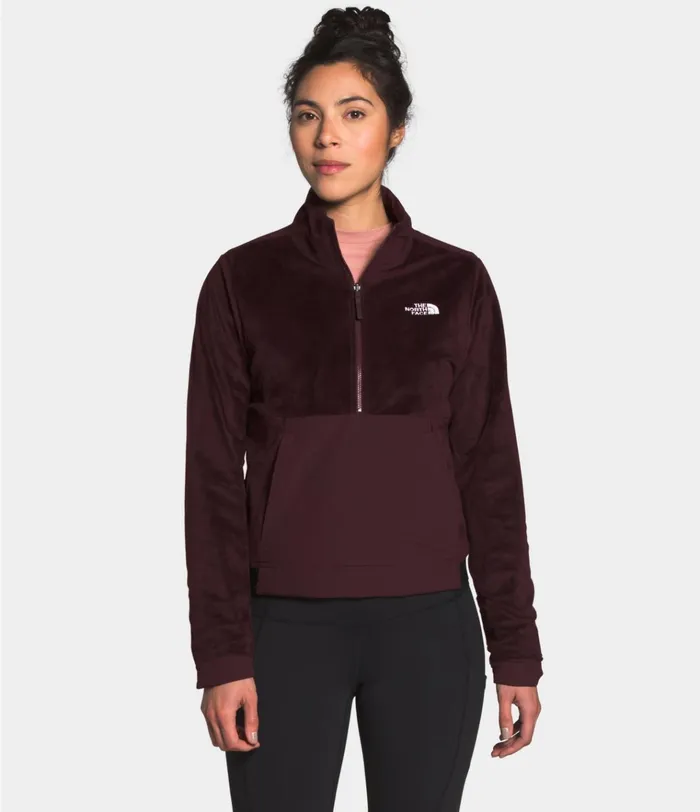 Womens Shelbe Raschel Pullover Root Brown The North Face Fleece