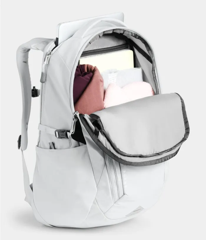 Womens Surge Backpack Tin Grey Dark Heathertin Grey The North Face Backpacks