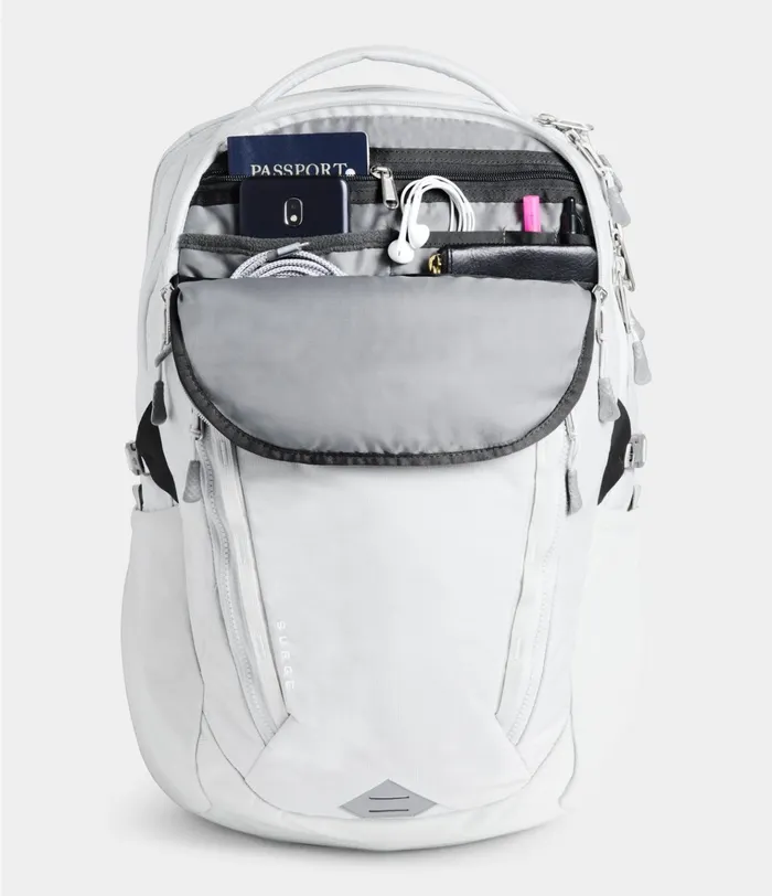 Womens Surge Backpack Tin Grey Dark Heathertin Grey The North Face Backpacks