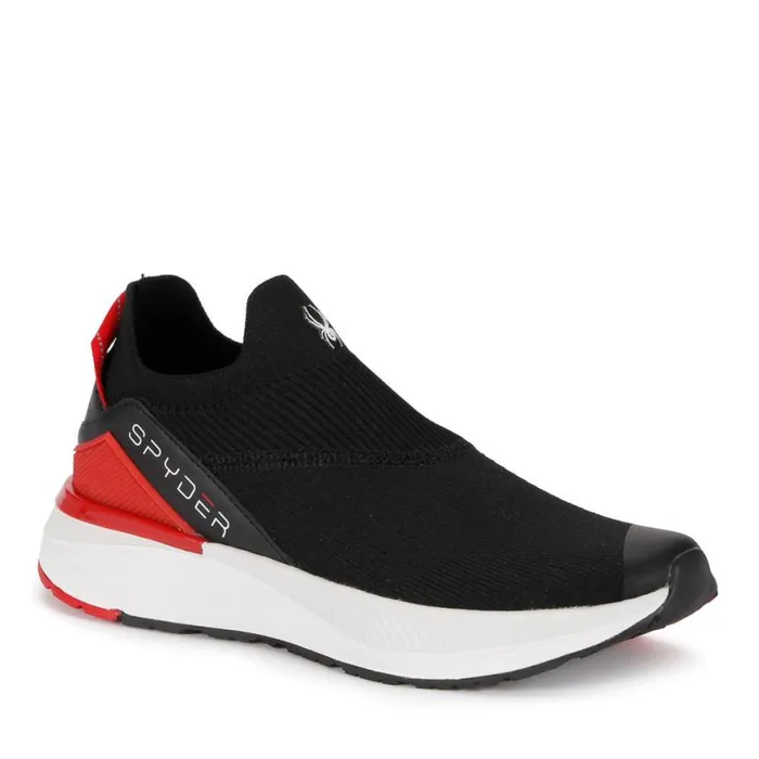 Womens Tanaga Blackfiery Red Spyder Sneakers