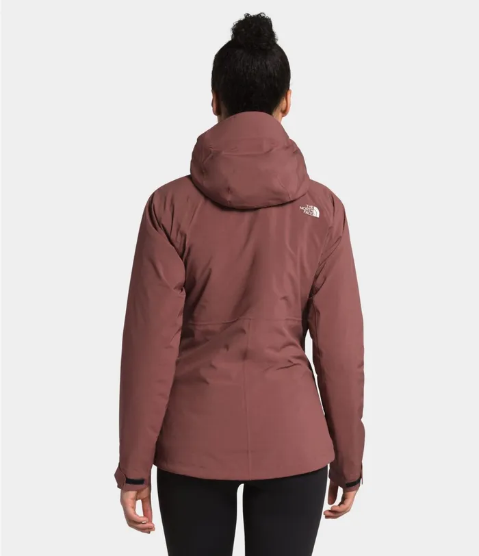 Womens ThermoBall Eco Triclimate Jacket Marron Purple The North Face 3In1