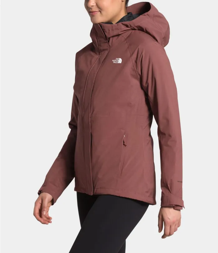 Womens ThermoBall Eco Triclimate Jacket Marron Purple The North Face 3In1