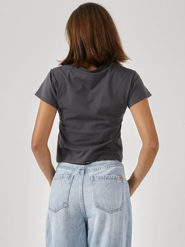 Womens Unlock Your Mind Mini Tee Merch Black Thrills Tops and Tees