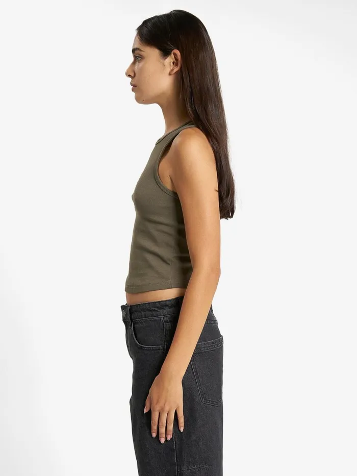 Womens Workwear Curve Tank Tarmac Thrills Tops and Tees