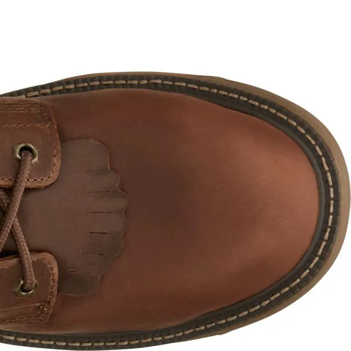 Work Men Justin Boots Rush 6034 Nano Composite Toe Waterproof Work Boot Barley Brown 040brown041