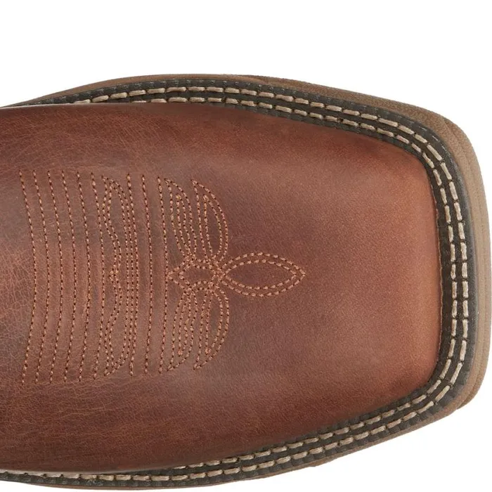 Work Men Justin Boots Rush Strike 17034 Snake Resisting Boot Brown