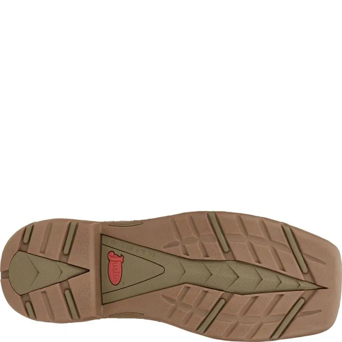 Work Men Justin Boots Rush Strike 17034 Snake Resisting Boot Brown