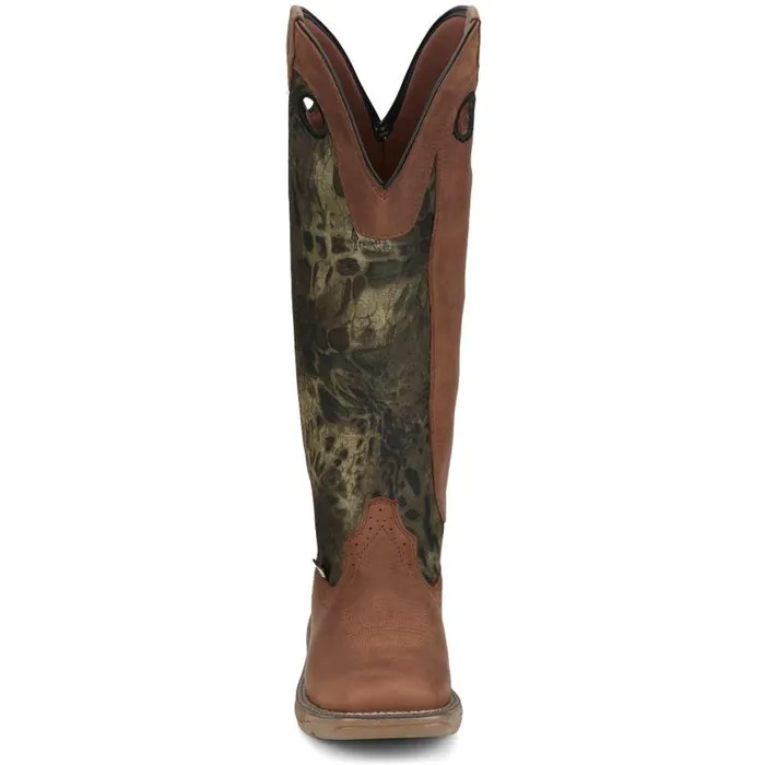 Work Women Justin Boots Rush Strike 17034 Snake Resisting Boot Russett 040brown041