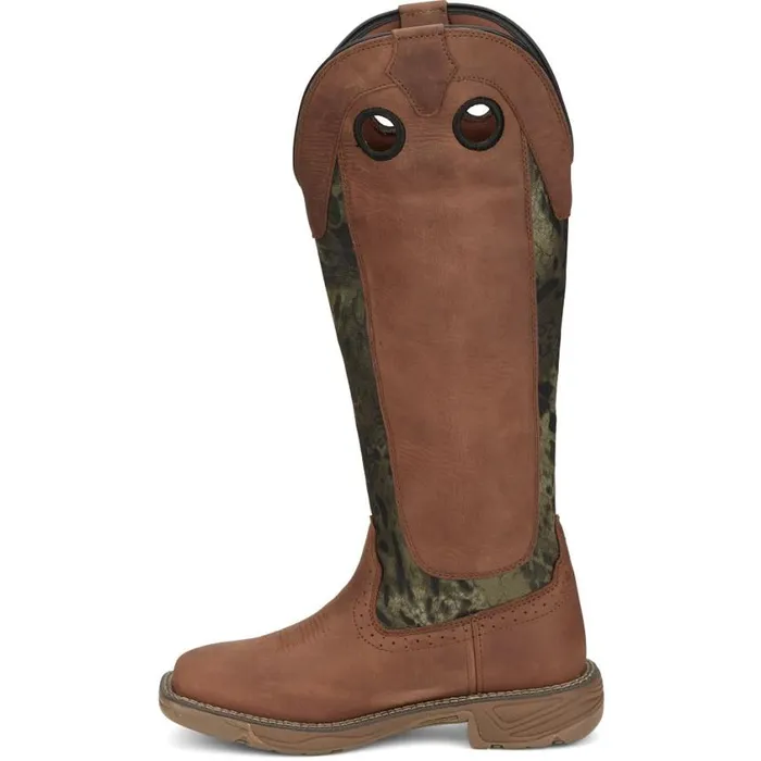 Work Women Justin Boots Rush Strike 17034 Snake Resisting Boot Russett 040brown041