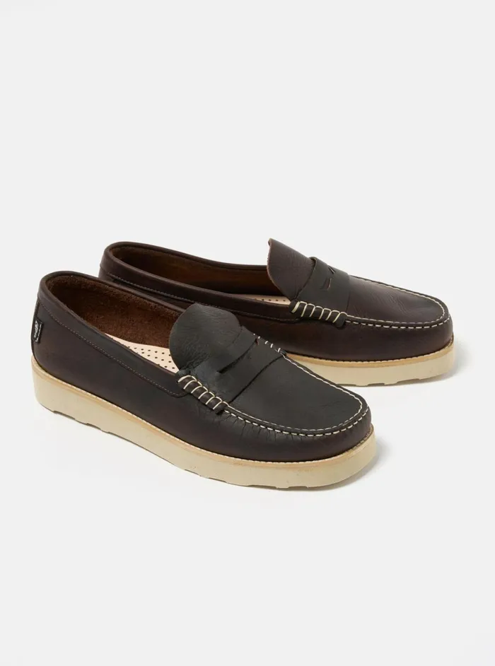 Yogi X Rudy II In Dark BrownLight Sole Tumbled Leathe Men Universal Works Footwear