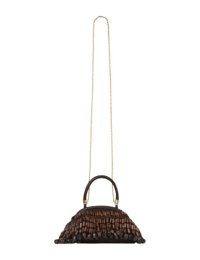 Zimmermann Bags Beaded Mini Purse Chocolate 8211 Women