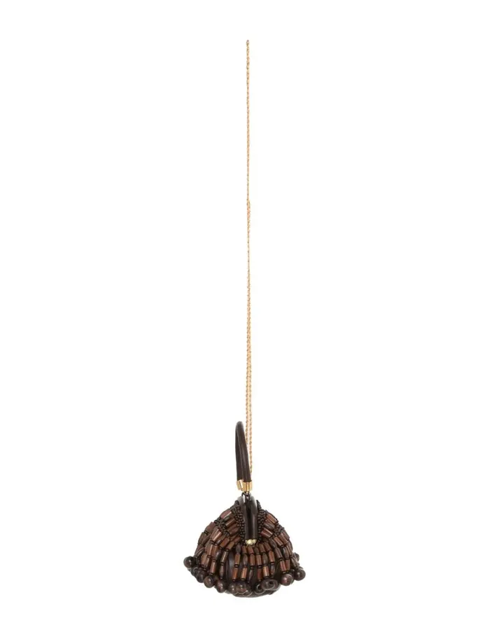 Zimmermann Bags Beaded Mini Purse Chocolate 8211 Women