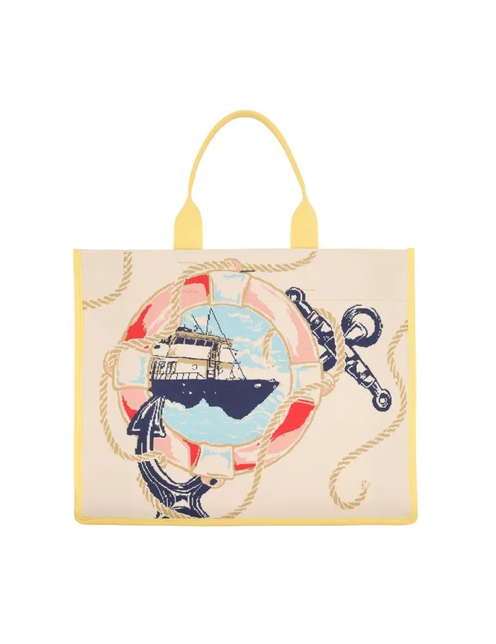 Zimmermann Bags Large Jacquard Tote Nautical Map 8211 Women