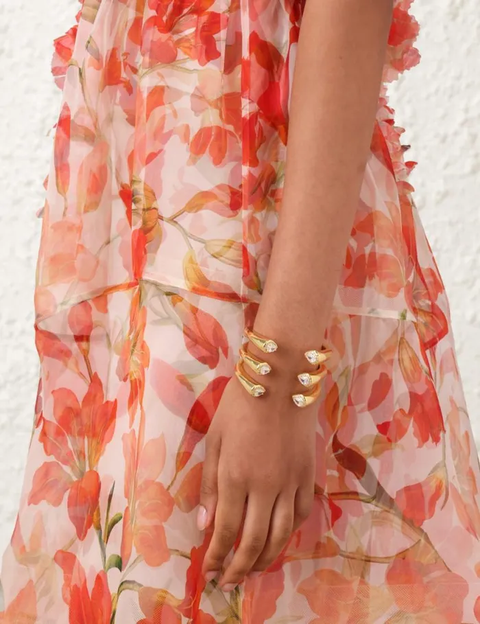 Zimmermann Bracelets Zimmermann Radiant Cuff Gold 8211 Women
