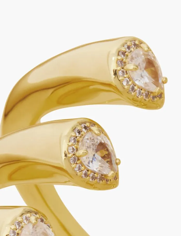 Zimmermann Bracelets Zimmermann Radiant Cuff Gold 8211 Women