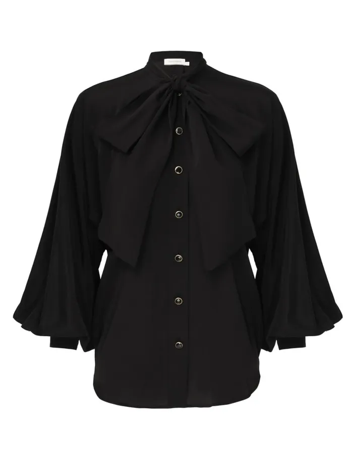 Zimmermann Clothing Batwing Blouse Black 8211 Women