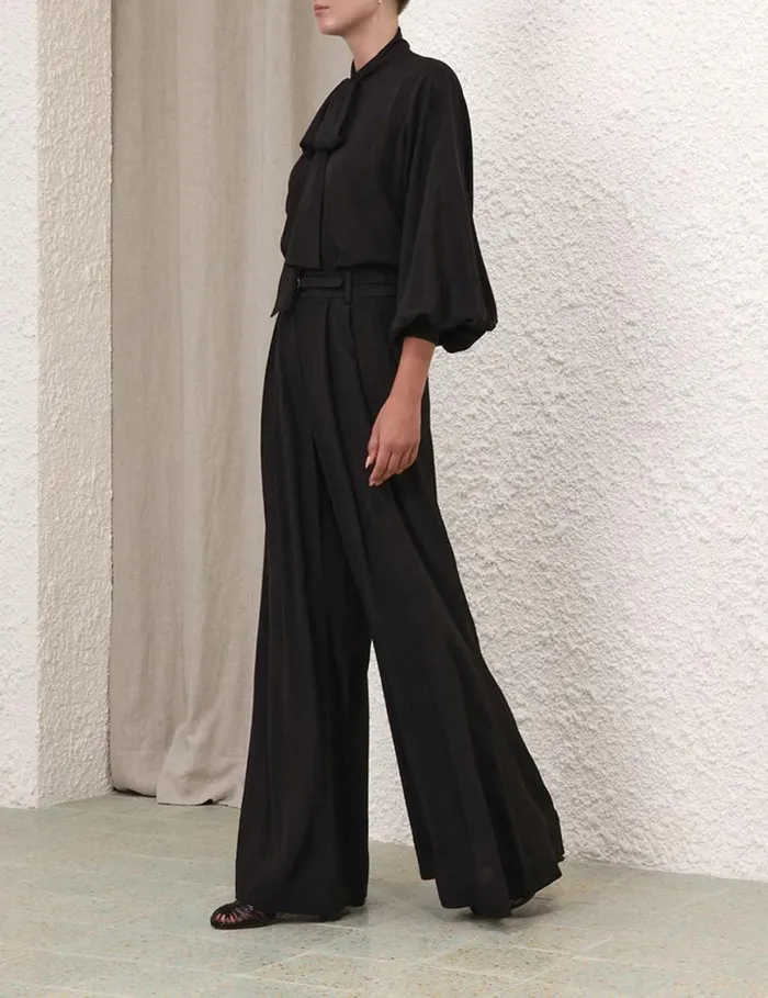 Zimmermann Clothing Batwing Blouse Black 8211 Women