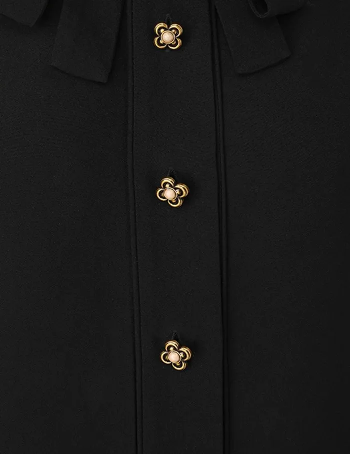Zimmermann Clothing Collared Shirt Black 8211 Women