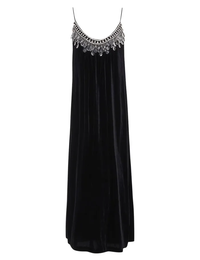 Zimmermann Dresses Matchmaker Diamante Slip Dress Black 8211 Women