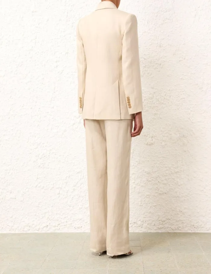 Zimmermann Jackets and Coats Matchmaker Tailored Jacket Straw 8211 Women