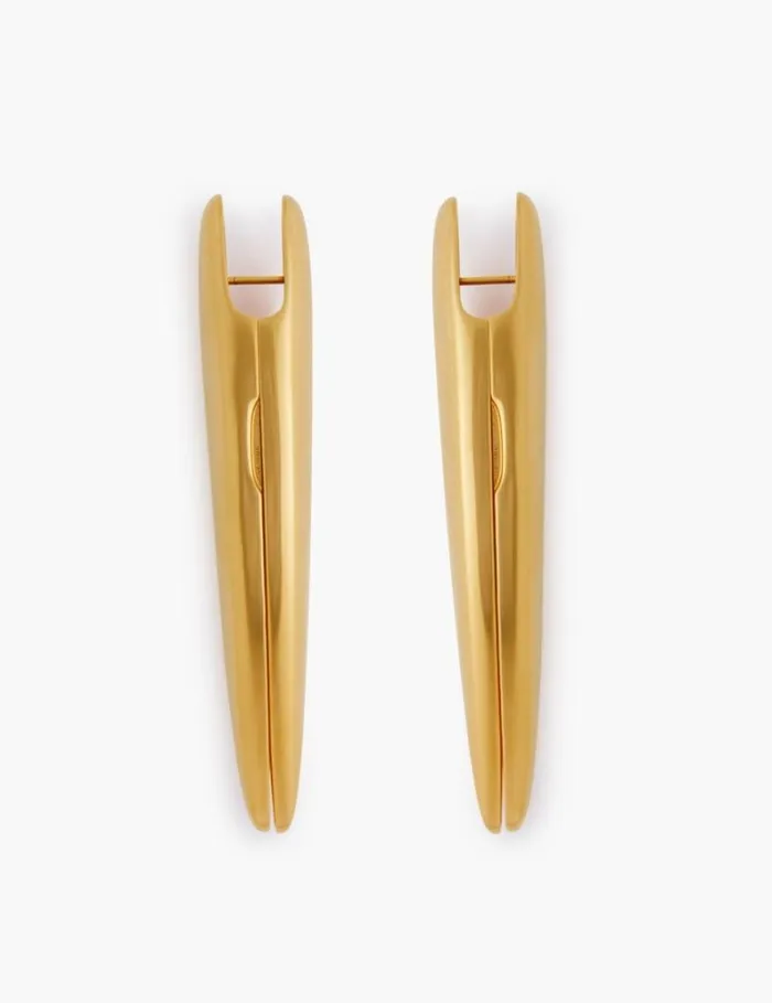 Zimmermann Jewellery Paint Stroke Earrings Gold 8211 Women