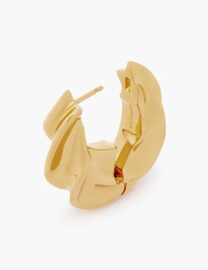 Zimmermann Jewellery Paint Stroke Hoops Gold 8211 Women