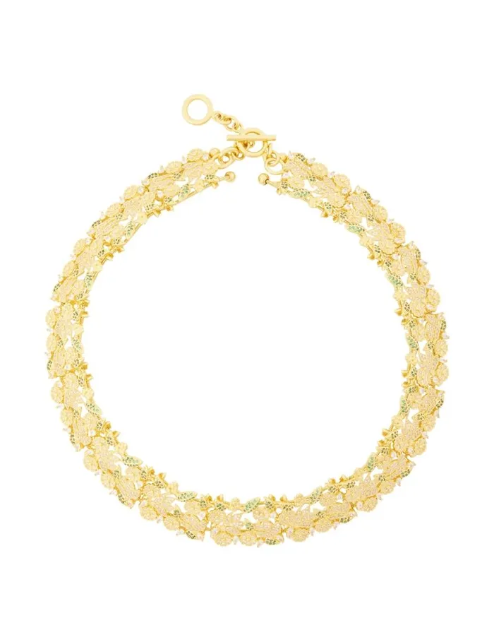 Zimmermann Necklaces Zimmermann Bloom Necklace Goldgreen 8211 Women