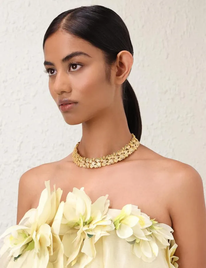 Zimmermann Necklaces Zimmermann Bloom Necklace Goldgreen 8211 Women