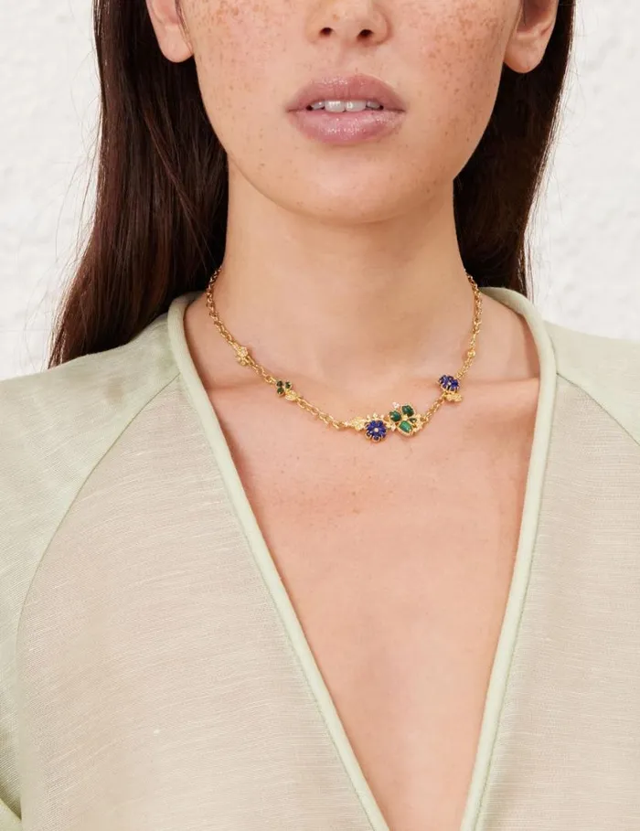 Zimmermann Necklaces Zimmermann Bloom Necklace Goldmulti 8211 Women