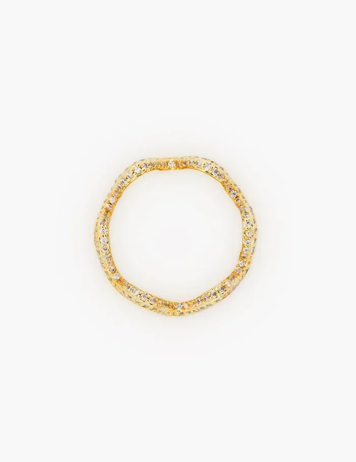 Zimmermann Rings Zimmermann Swing Pave Ring Gold 8211 Women