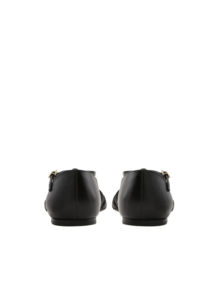 Zimmermann Sandals Zimmermann Celesta Ballerina Onyx 8211 Women
