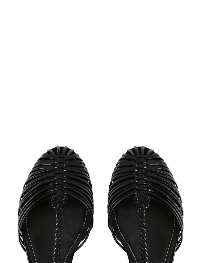 Zimmermann Sandals Zimmermann Celesta Ballerina Onyx 8211 Women