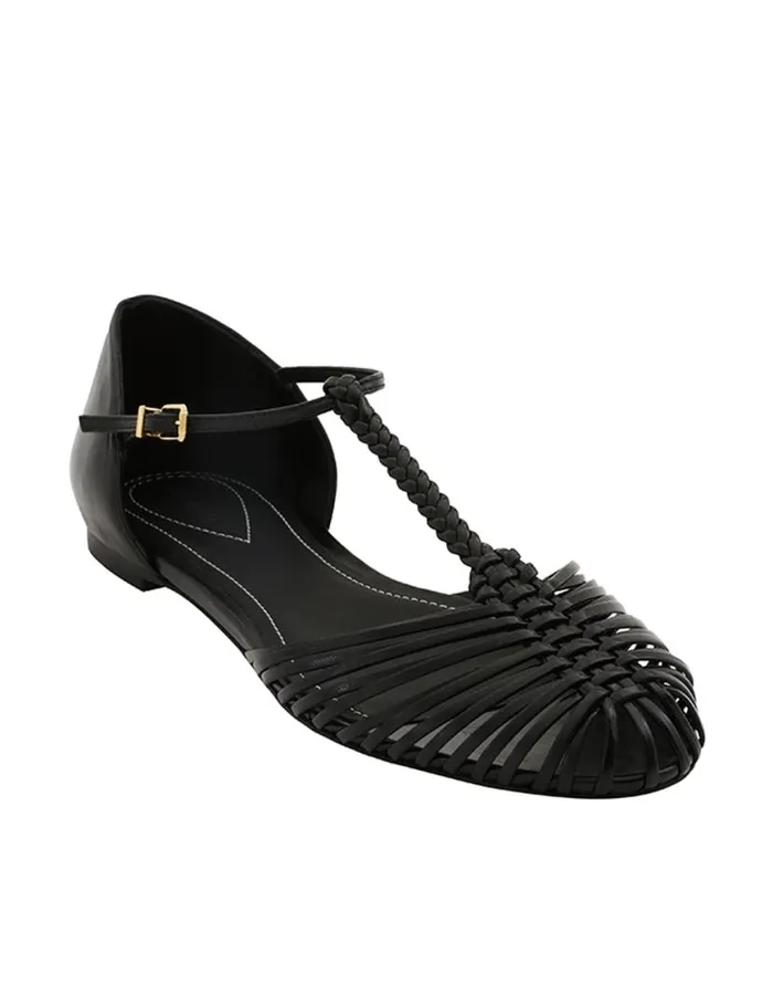 Zimmermann Sandals Zimmermann Celesta Ballerina Onyx 8211 Women