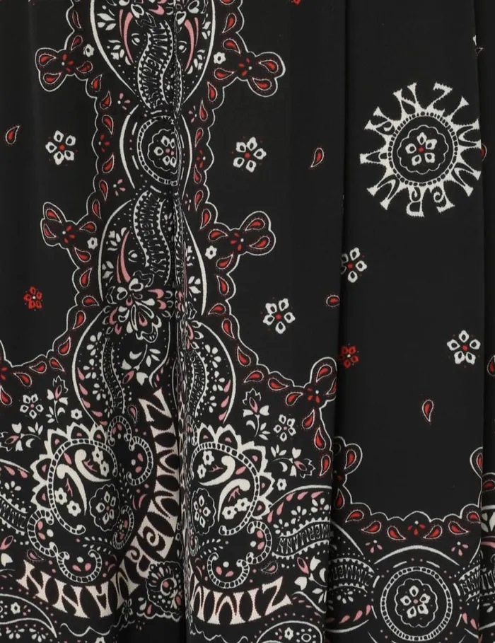 Zimmermann Shorts and Pants Double Tuck Pant Black Bandana 8211 Women