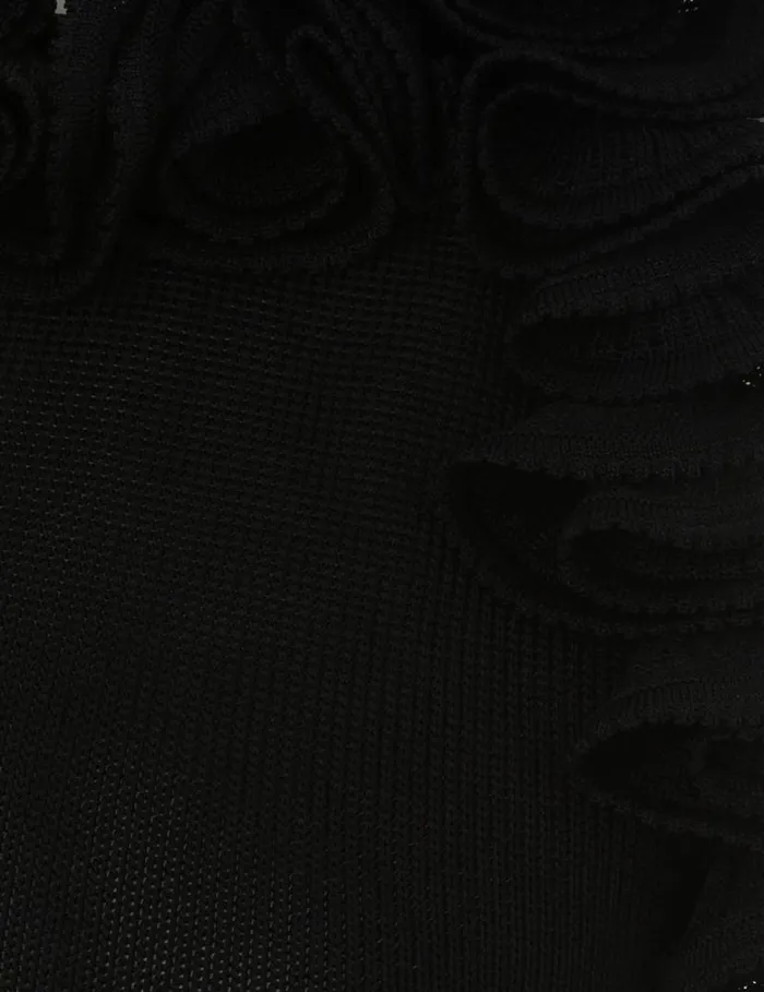 Zimmermann Tops Matchmaker Ruffle Neck Top Black 8211 Women
